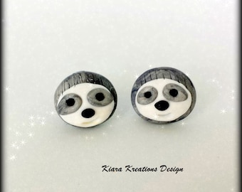 Sloth stud earrings, sloth jewelry, sloth lovers, kids earrings, tiny earrings, animal jewelry, cute animals, funny earrings, animal earring