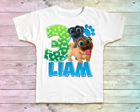 puppy pal birthday shirt