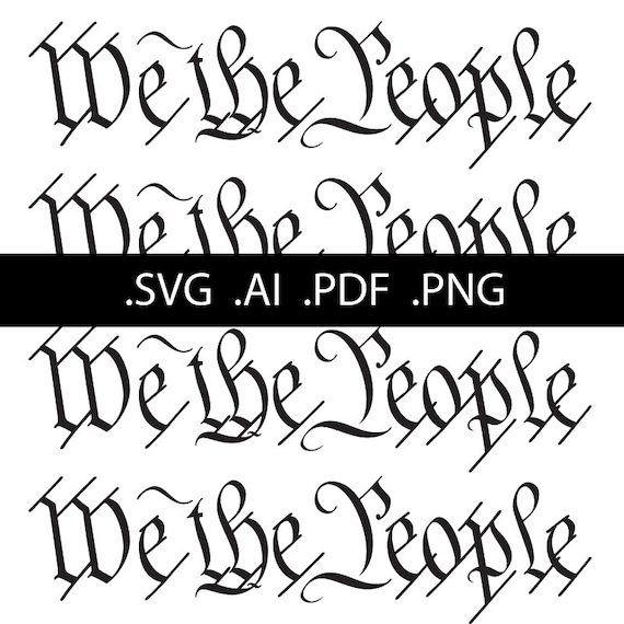 Download We The People vector SVG and other formats