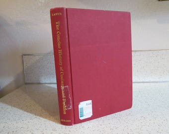 A Concise History of Costume And Fashion by James Laver, Vintage Hardcover