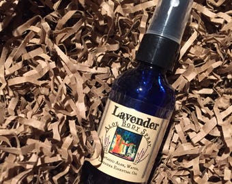 2 oz Lavender Aloe Body Spray