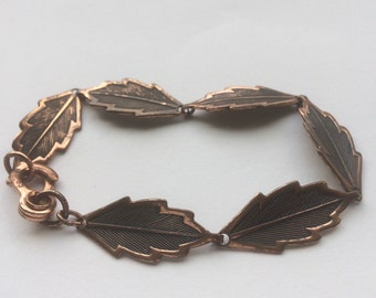 Lovely Vintage Bracelet Bangle Renoir Copper