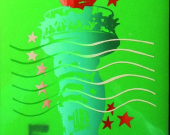 Original Screenprint on Paper "Liberty" 12 inches by 16 inches