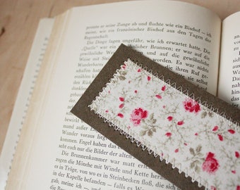 Bookmark vintage flowers