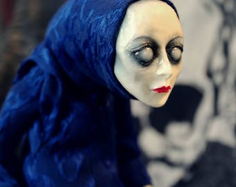 Creepy art doll Stillgeist mystic spirit horror doll