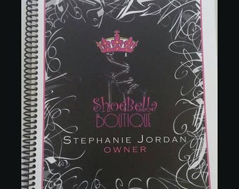 Customized spiral notebook