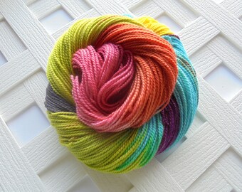 SCANDINAVIA on Buttery Soft DK, Hand-dyed Yarn, DK Yarn, Dk-Weight Yarn, Soft Alpaca Yarn, Silk Yarn, Merino Yarn, Weaving Yarn, Knitting