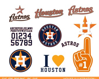 Houston astros Cut Files – Houston astros svg – astros clipart – Houston svg – astros baseball svg – vector files – svg, pdf png dxf