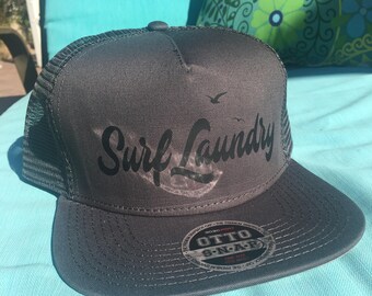 Cotton twill snapback hat