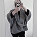 Aran Garter Stitch Shawl Collar Cardigan. PDF Knitting Pattern.