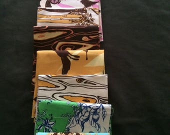 8 Fat Quarters - Opal Owl by Tina Givens
