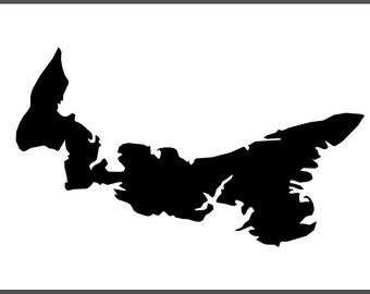 Custom PEI Recycled Wood Silhouette Wall Art