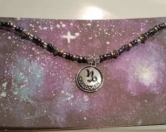 Zodiac Chokers/ARIES/CANCER/LIBRA/Capricorn