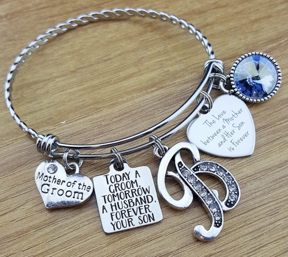 Mother of the Groom Gift Mother of the Groom Bracelet Mother of the Groom Gift From Son Mother of the Groom Jewelry Today a Groom