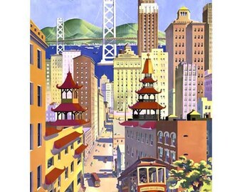 San francisco poster | Etsy San francisco poster | Etsy