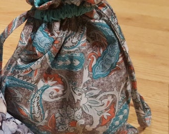 Paisley Sock Knitting Project Back