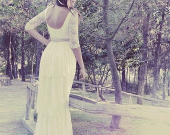 Boho Wedding Dress, Bohemian Wedding Dress, Wedding Dress, Boho Bridal Dress, Boho Bridal Gown, Boho Wedding Gown, Bohemian Wedding Gown