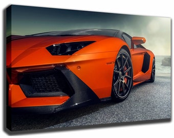 LAMBORGHINI AVENTADOR Canvas/Poster Wall Art Pin Up HD Gallery Wrap Room Decor Home Decor Wall Decor