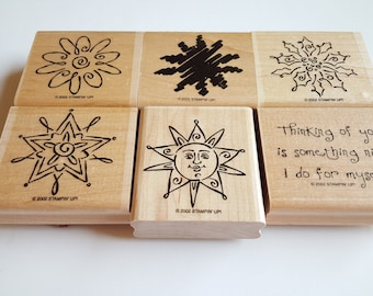 Something Nice - Stampin' Up! Rubber Stamp Set - Rubber Stamps - Stampin Up - Rubber Stamps Set - Thinking of You - Seasonal Stamps
