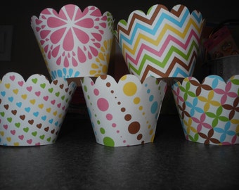 Cupcake Wrappers Set of 12