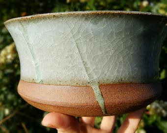 Celadon glaze stoneware Bowl