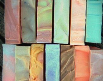 Cold Process Soap, U Pick 3 Bars of Handmade Soap, Wholesale Soap, Soap, Natural Soap, Bar Soap, Vegan Soap, Soap Set, Homemade Soap