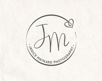 Photography logo - digital download - premade logo design - Photography Watermark - digital download psd file