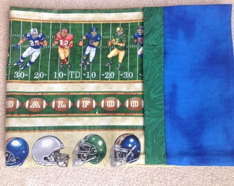 Football Pillow Case- Standard Pillow