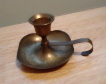 Vintage Brass Candleholder