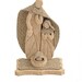 Cork Christmas crib, crib nativity set, natural cork nativity set 17cm x 12cm x 8cm