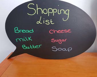 Chalk Board , speech bubble, quirky