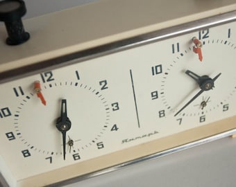 Vintage Soviet Chess Clock