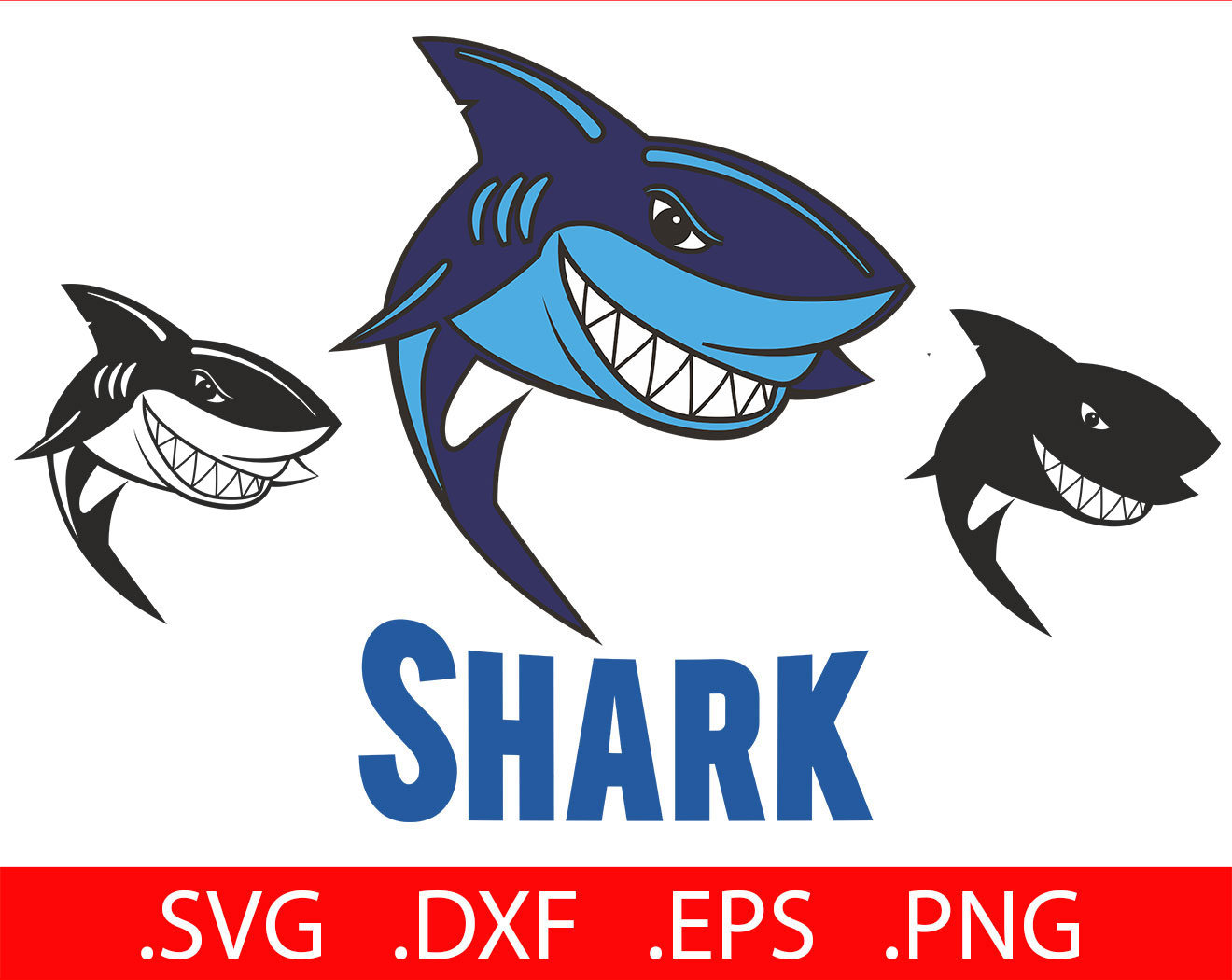 Free Free 107 Shark.svg SVG PNG EPS DXF File