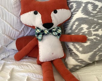 Handmade Fox Stuffed Animal