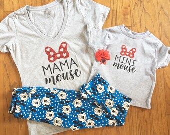Matching MOUSE family disney shirts Mama Mouse Minnie Mouse Daddy Brother Mickey women men girls baby toddler youth disney disneyland mickey
