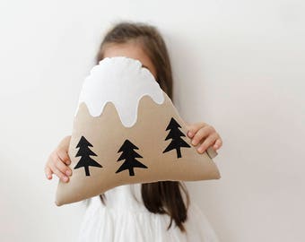 MOUNTAIN Cushion / Linen / Made To Order