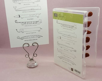 Long Fellows, Stamp Set, Stampin' Up!, Rubber Stamps, Clear Mount Stamps, Clear Mount Stamp Sets