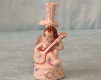 Occupied Japan bud vase candle holder