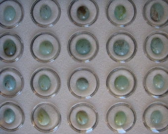 Peruvian Opal Cab Sale ~ Blue Opal Cabochon for Rings, Pendants, Wire Wraps, Silver Settings, Earrings, ANY Custom Handmade Crystal Jewelry