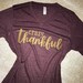 crazy thankful shirt