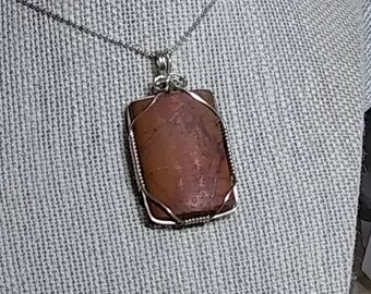 Red Creek Jasper Pendant