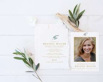 memorial service cards