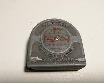 Master Tufboy Pocket Measuring Tape-1930s-#306-6 Feet-Vintage