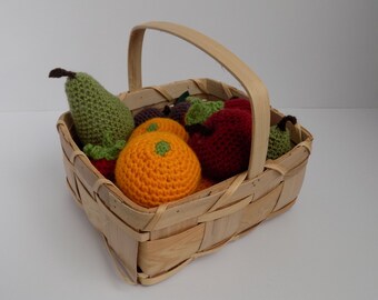 5 a day fruit **Crochet pattern only**