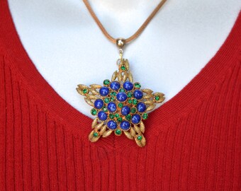 Har Repurposed Brooch Necklace