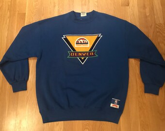 Vintage Denver Nuggets Nutmeg Crewneck Sweatshirt