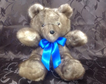Bear mink Teddy Bears, mink Oso, 13 inches inches - 33 cm.