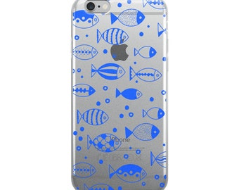 Fishies (transparent) iPhone Case