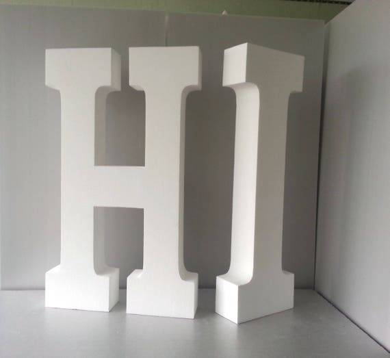 giant letters 32 inches big letters 3d letters large