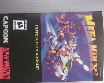 Mega Man X2 manual